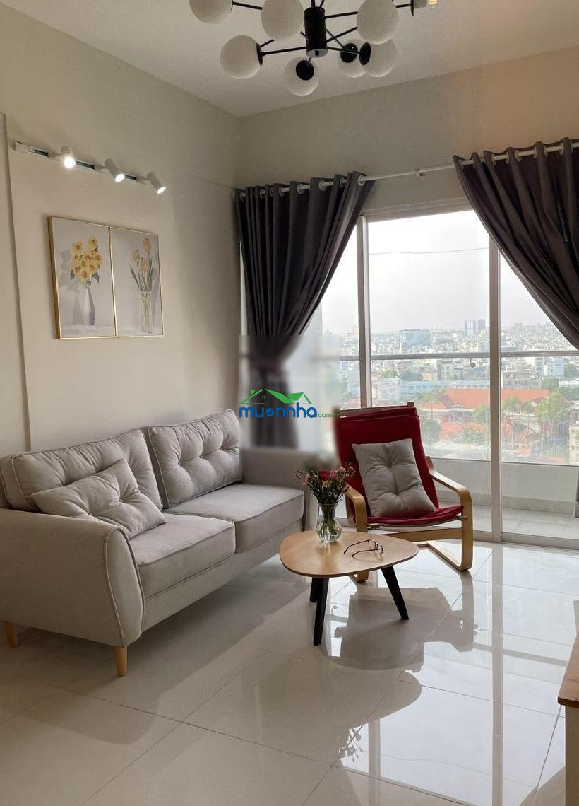 Cho thuê căn hộ charmington la pointe 181 cao thắng 1pn 50m² full tiện ích