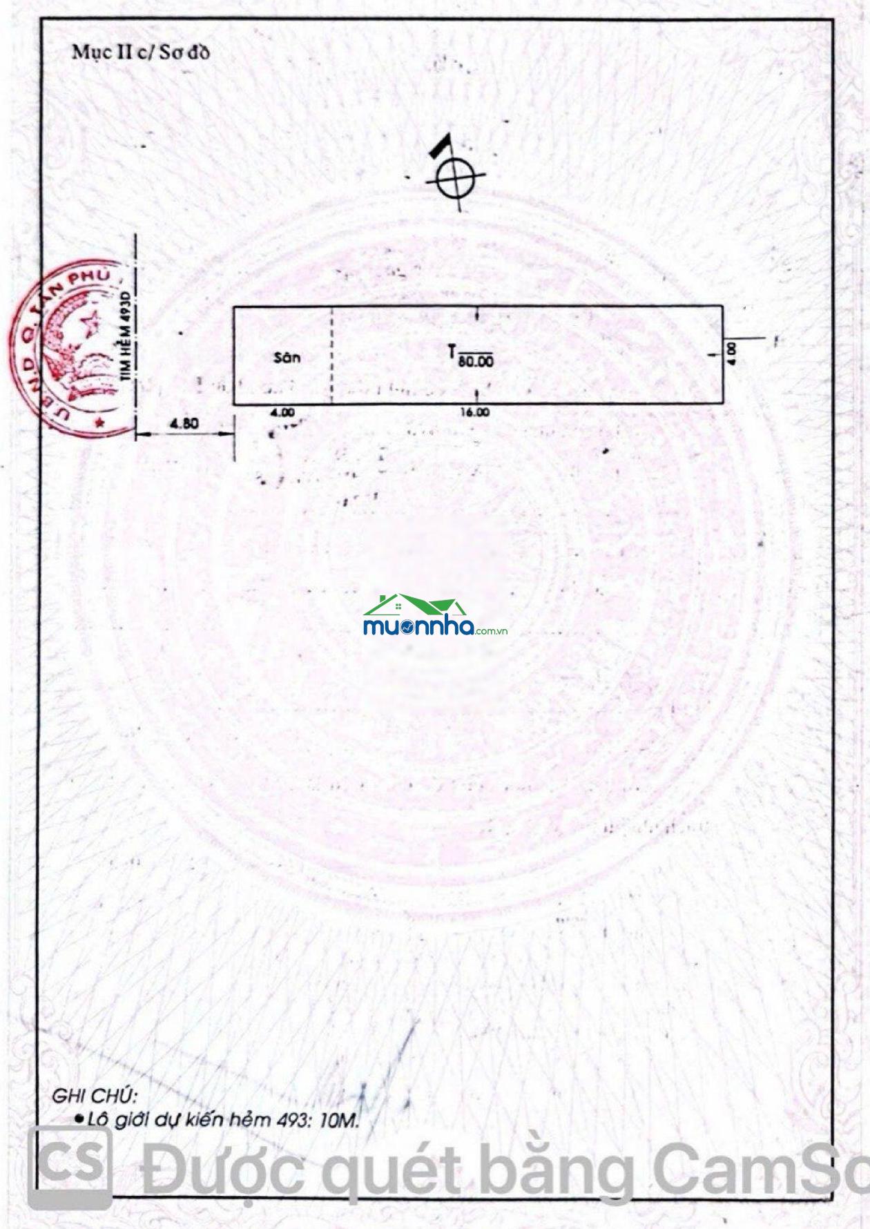 8.8 tỷ nhà hxh 10m thoại ngọc hầu, nguyễn sơn 3 tầng 4x20m 80m - 4