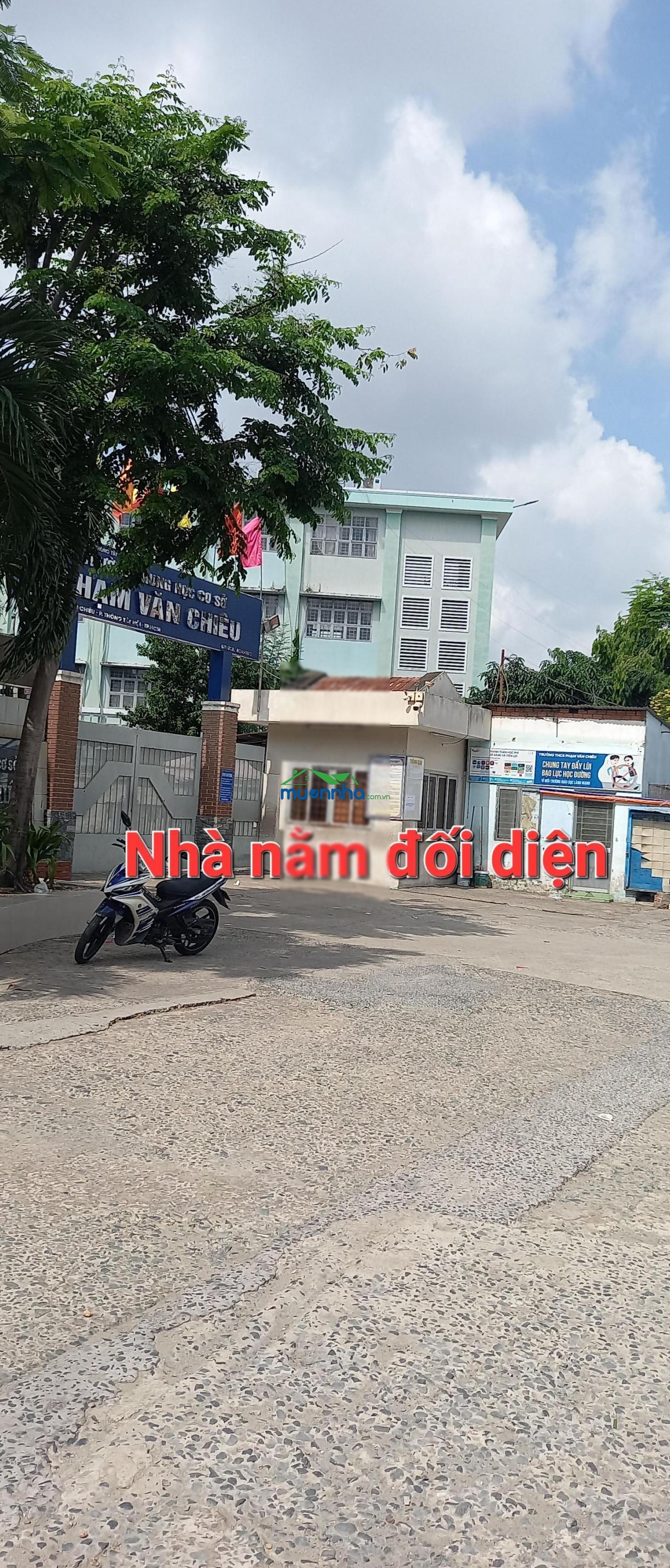 Bán nhà shr 1 lầu btct đường phạm văn chiêu phường 14 quận gò vấp-sát ngã 4 quang trung- giá 3,8 tỷ - 3