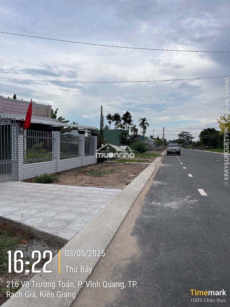 Bán đất mặt tiền võ trường toản, p. vĩnh quang, rạch giá, kiên giang  - 4