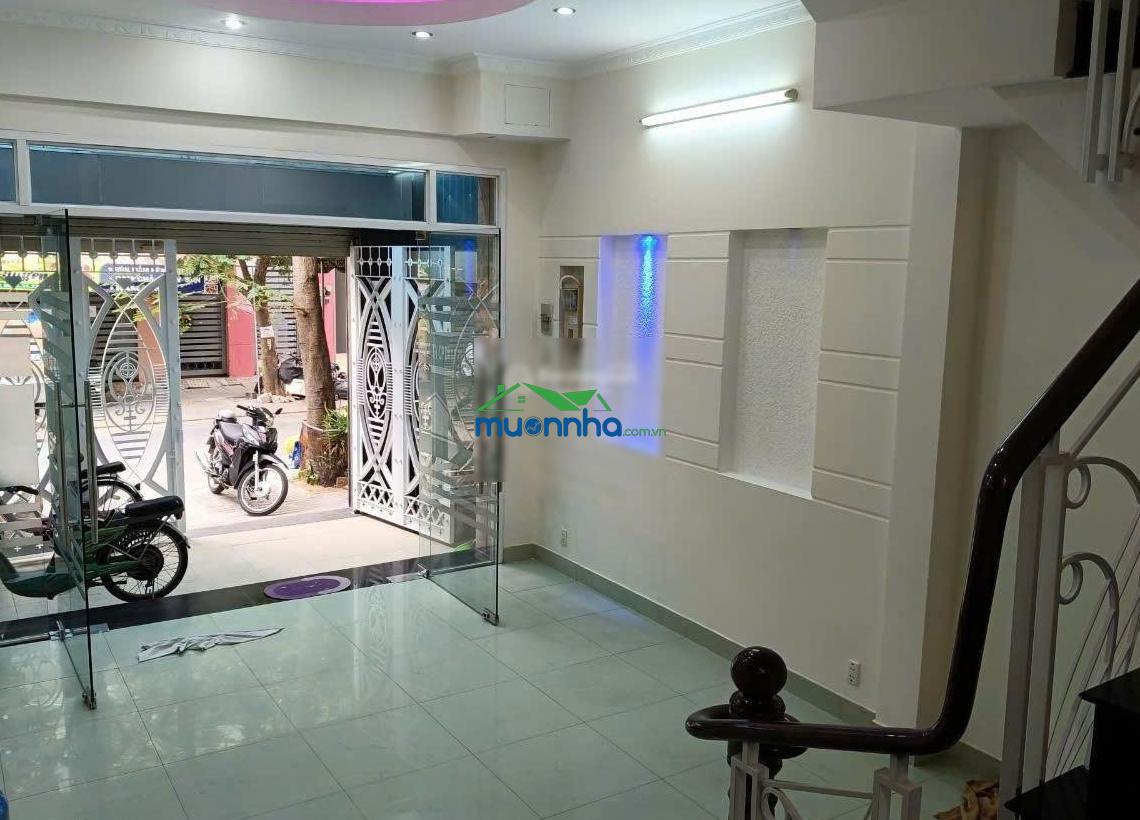 Bán nhà hxh đặng thùy trâm dt: 4.5x15m kc: 5 tầng giá: 12.3 tỷ hdt: 33tr/tháng cách dh văn lang 50m - 2