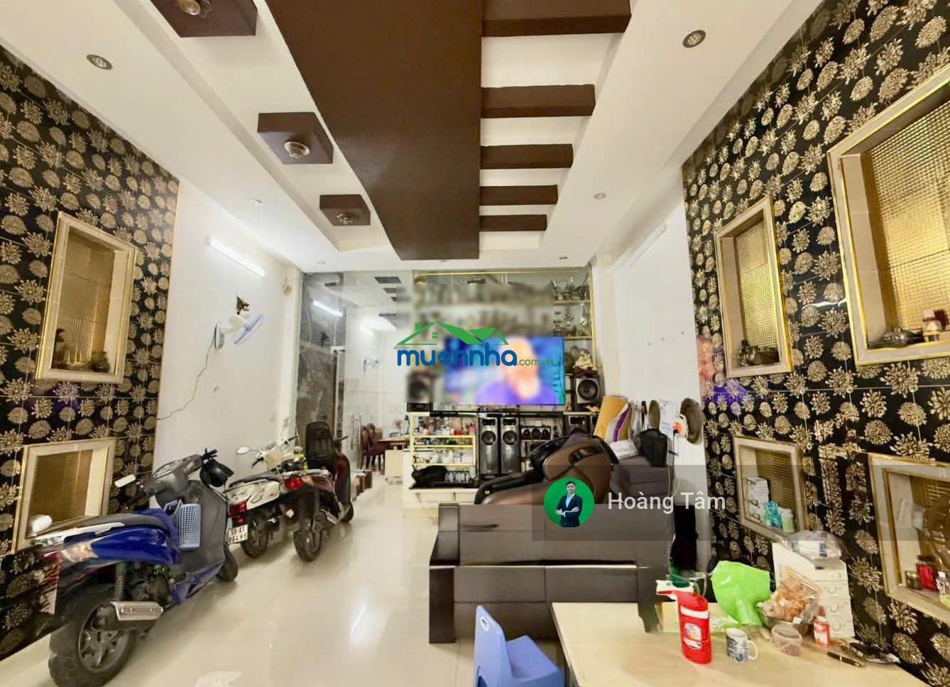 Bán nhà 4 tầng hxh đường 10m bà hom, phú lâm, quận 6. dt: 5x19m. giá: 12 tỷ - lh: 0792 081 *** - 3