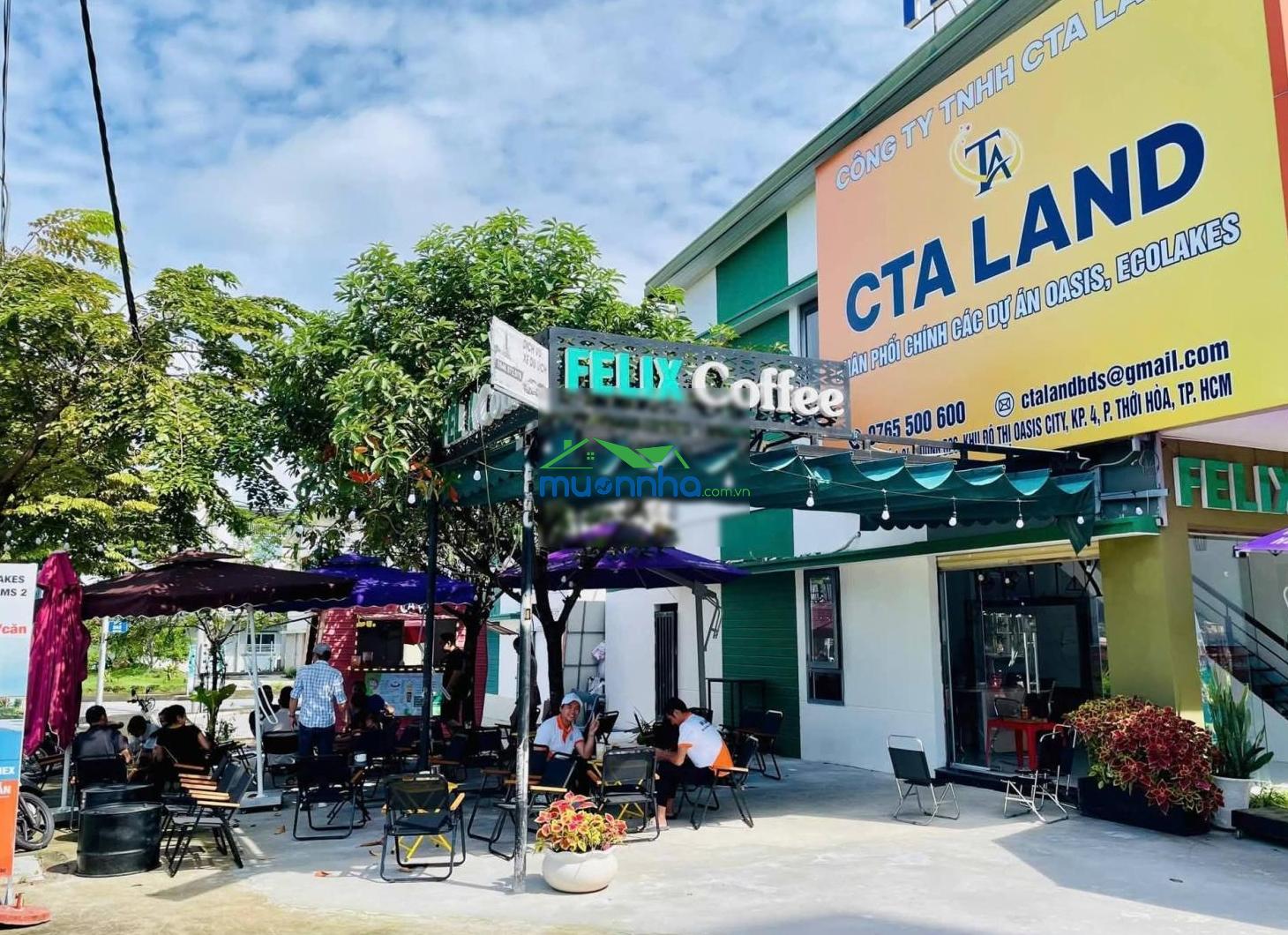 Chính chủ bán shophouse tại oasis city, 23,2 triệu / m2, 172 m2 đang kinh doanh