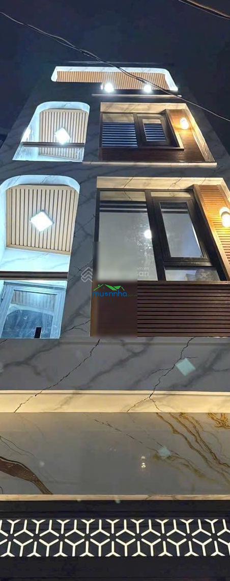 Hẻm 5m thông - mai xuân thưởng - 42m² - 4 tầng btct - 6pn - 3