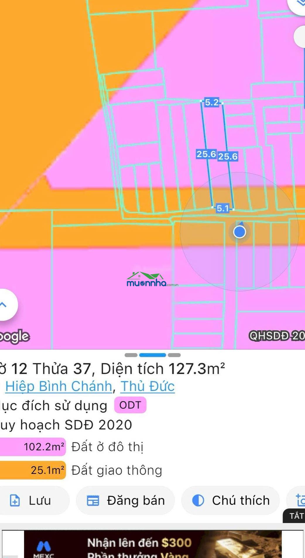 Bán nhà đường 53, hiệp bình chánh, thủ đức, gần chợ hiệp bình, 6 phòng trọ thu nhập 20tr/tháng - 2
