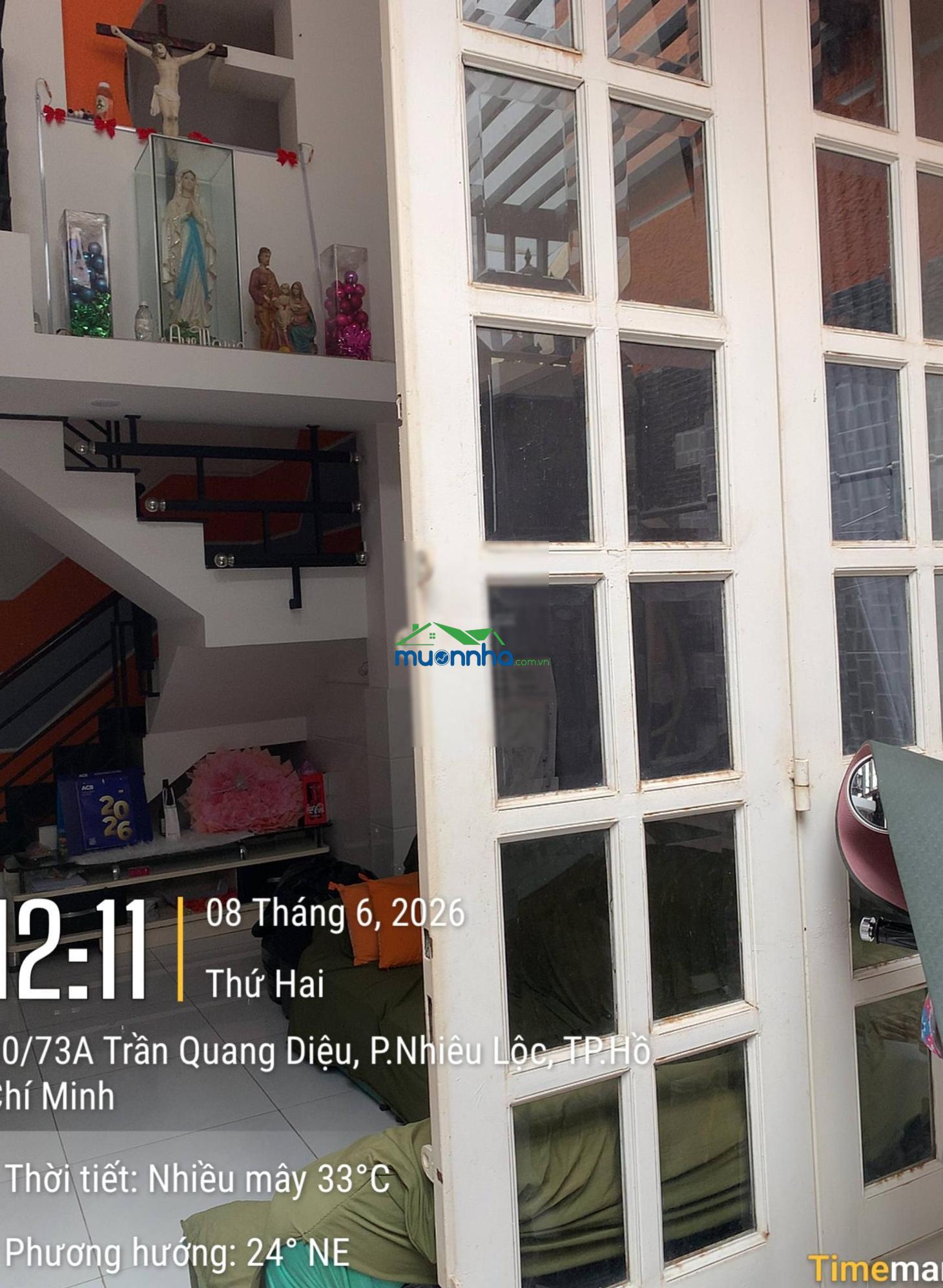 Bán nhà quận 3 hẻm 80 trần quang diệu - 2