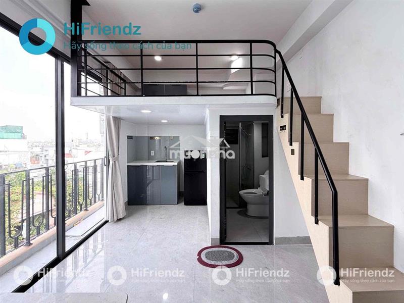 Cho thuê căn hộ gác ban công ở bùi đình tuý - bình thạnh giá rẻ