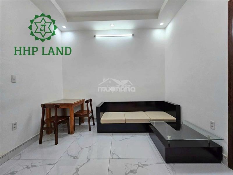 Cho thuê căn hộ dịch vụ có phòng ngủ, p. thống nhất, full nội thất
