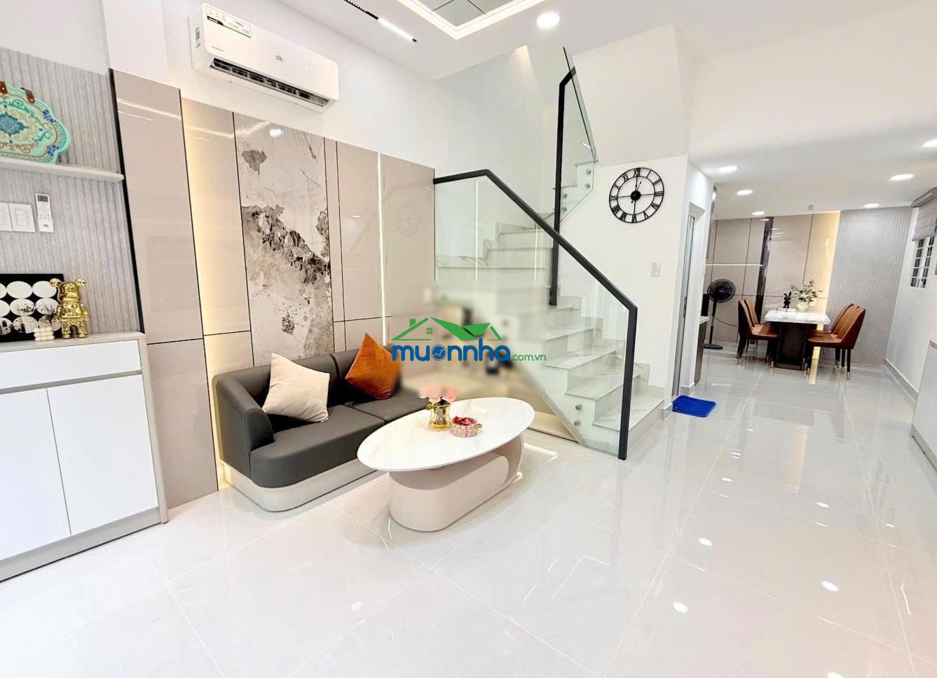 Nhà xây mới ngay ubnd phường hạnh thông gò vấp, hẻm xe hơi sát cửa - 4