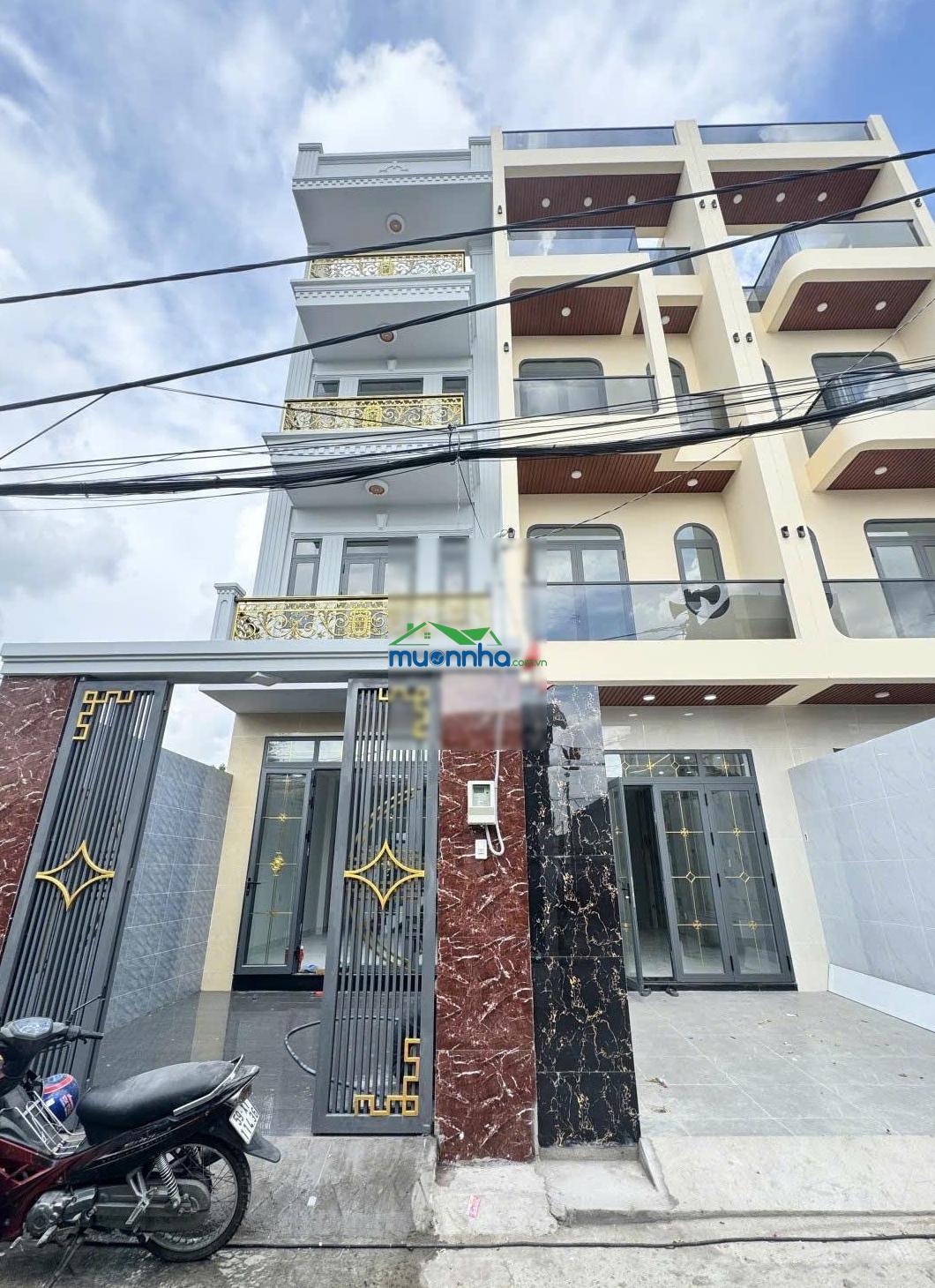 Hoa hậu đình phong phú - 75m 5pn 4wc - 8.6 tỉ - hẻm oto thông - cách ngã tư thủ đức 5p - 3