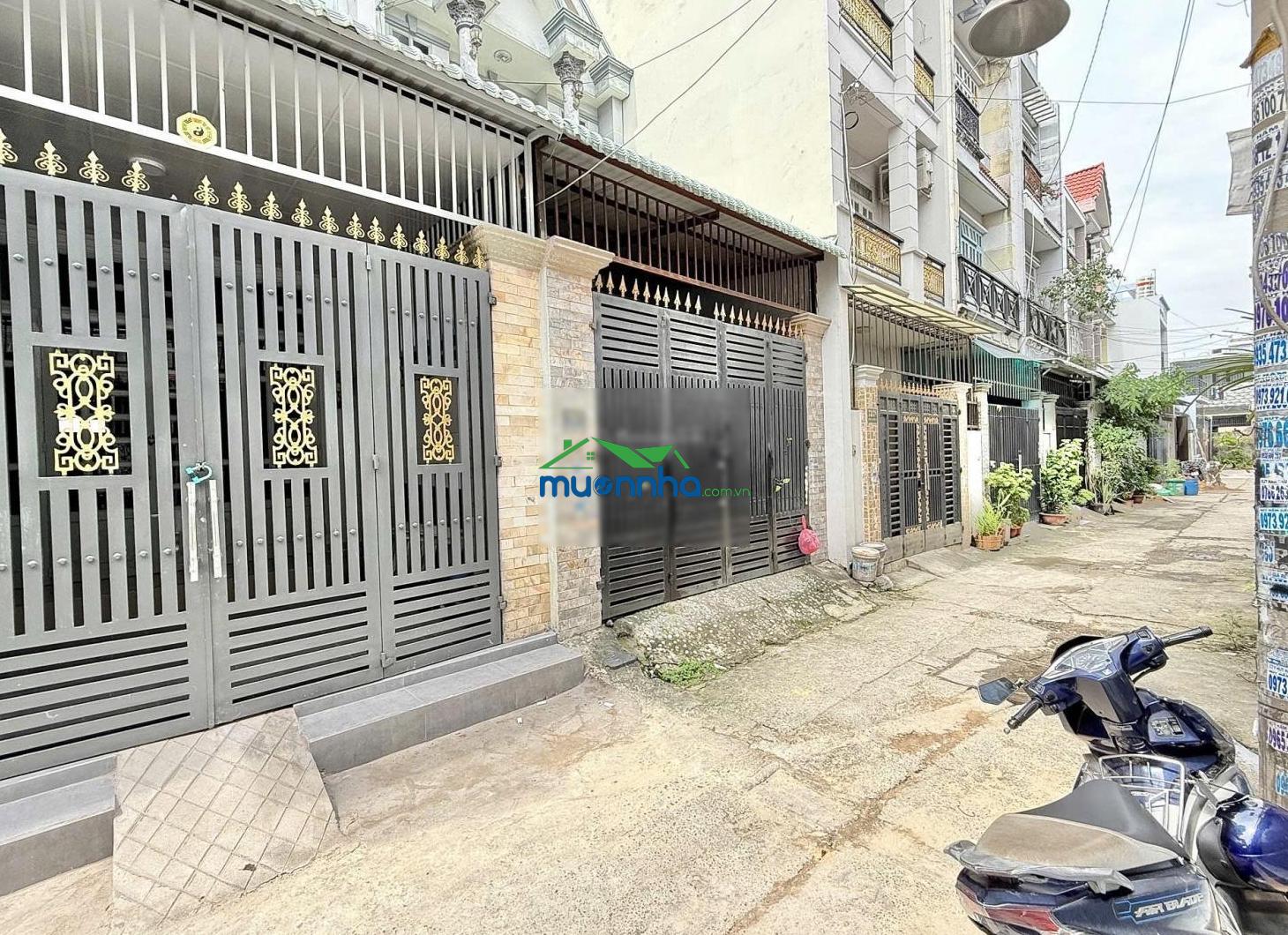 Nhà shr trần thị cờ - hxh 4,3m x 13m 56m2 đúc 1 trệt 1 lầu tặng nt