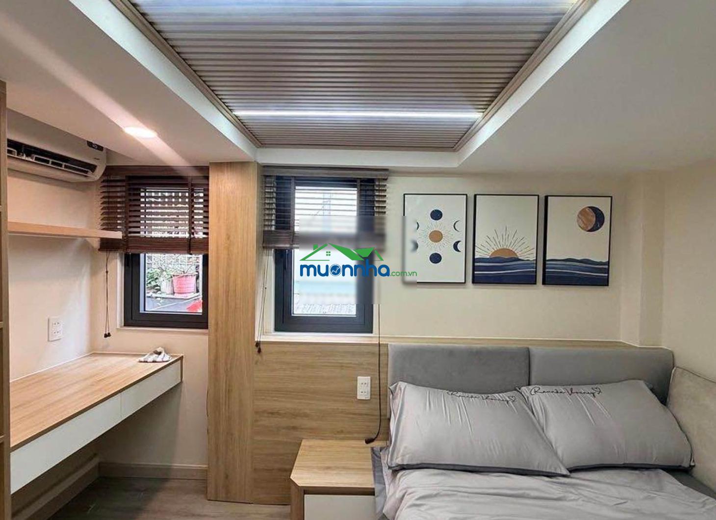 Hxh - cách mt điện biên phủ 30m - 32m2 (4x8) - 5 tầng - 3 pn - 6.9 tỷ - full nội thất - 4