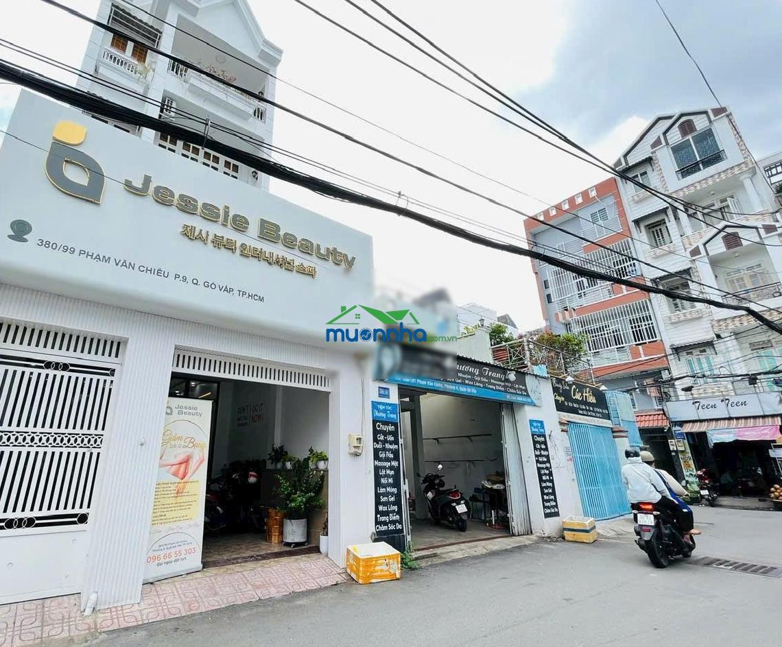 Hxh 6m phạm văn chiêu thông nguyễn văn khối 5mx15,2m cn 77,4m nhà 3 lầu 1 st giá chỉ 9,5 tỷ