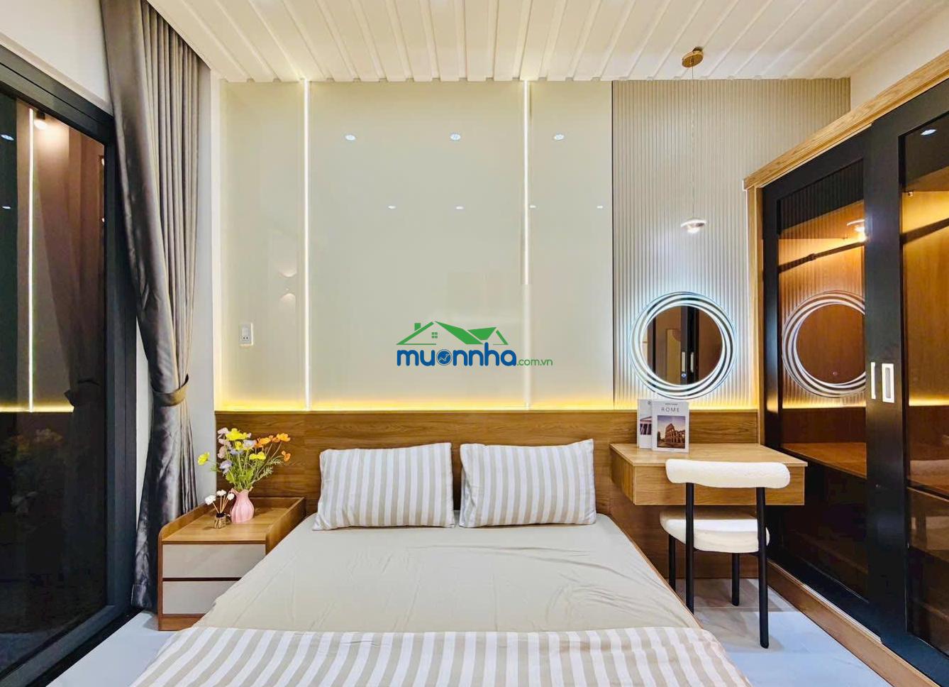 Nhà đẹp hẻm 3m đường tú mỡ, cạnh bên vincom phan văn trị p7 - 2