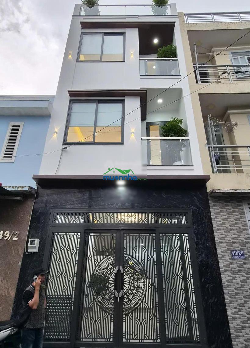 Nhà 3 lầu - ngay lũy bán bích - mt đường lương thế vinh - 2