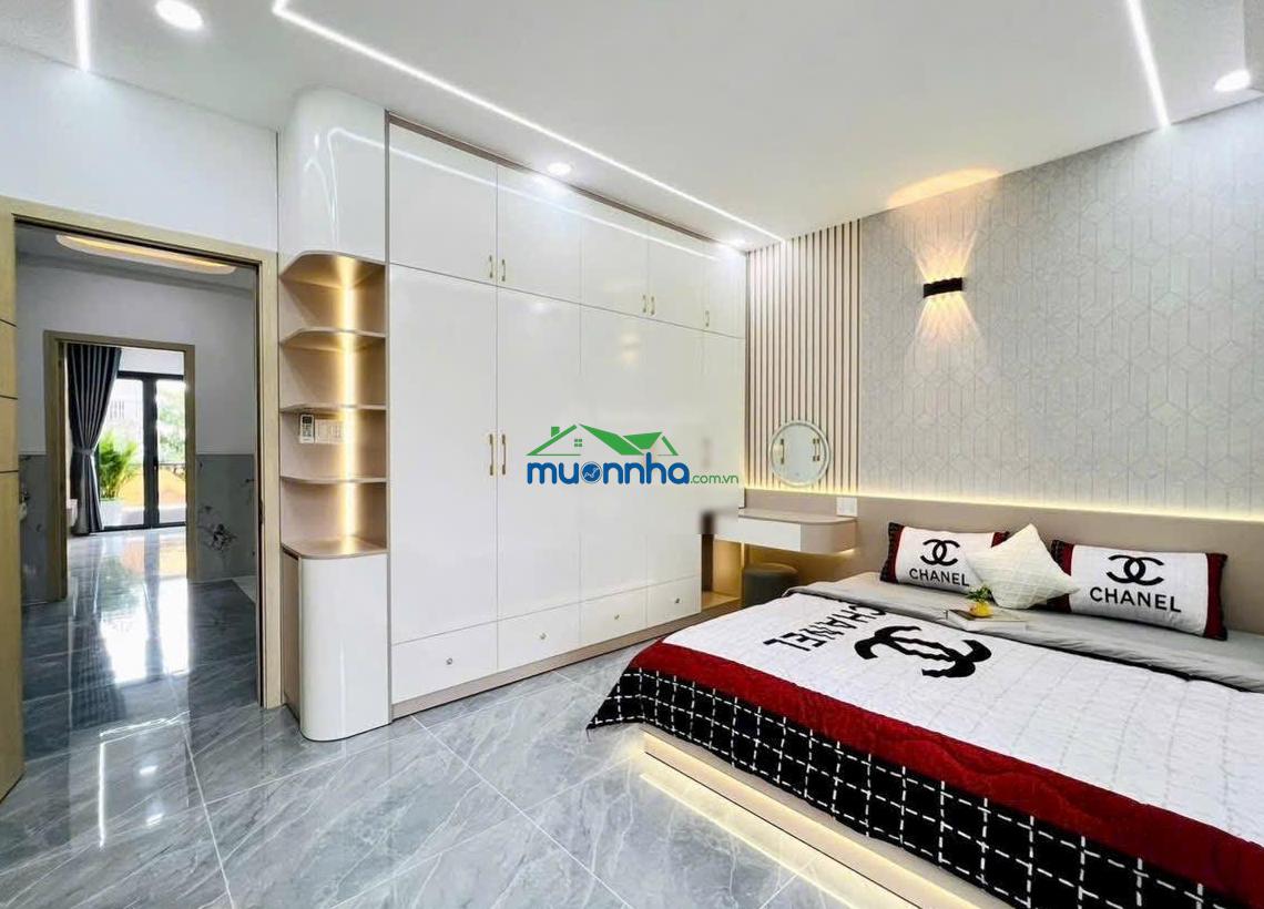 Bán nhà phố cao cấp có thang máy 4,5 x18m. đúc 5 tấm, hẻm 6m thông dương thị mười. q12 - 4