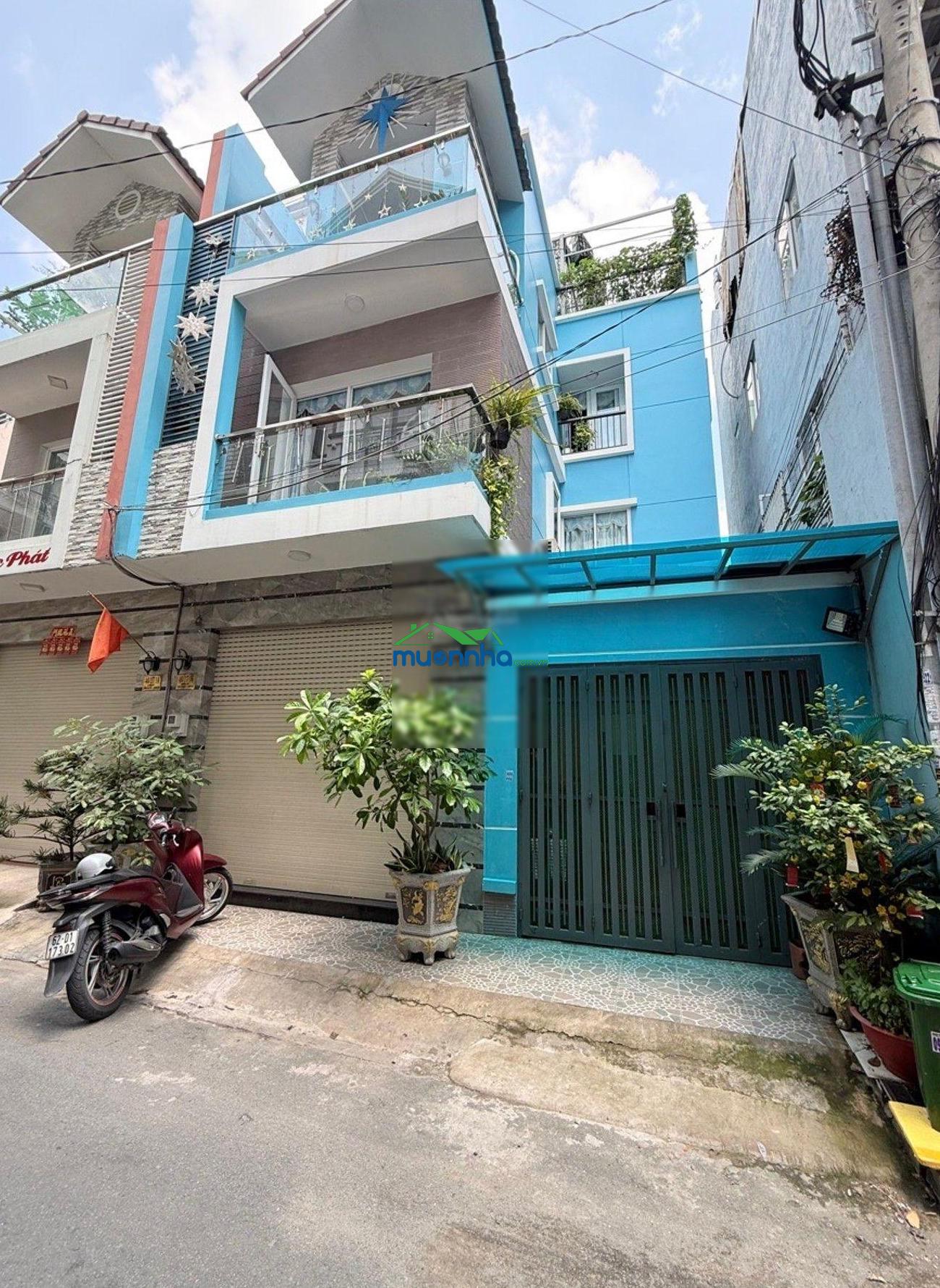 Nhà ngay aeonmall tân phú - đường ô tô ngủ trong nhà - ngang 7m x 10m