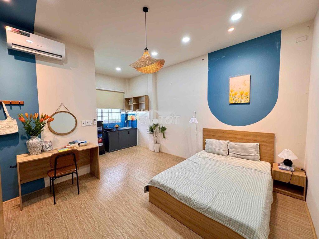 🥔New vintage studio 40m2 full nội thất mới 100% gần cv tao đàn cv 23/9 - 2