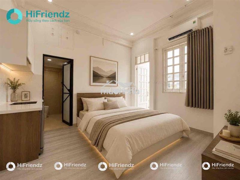 Studio ban công full nội thất có tv | vệ sinh phòng ngay q3