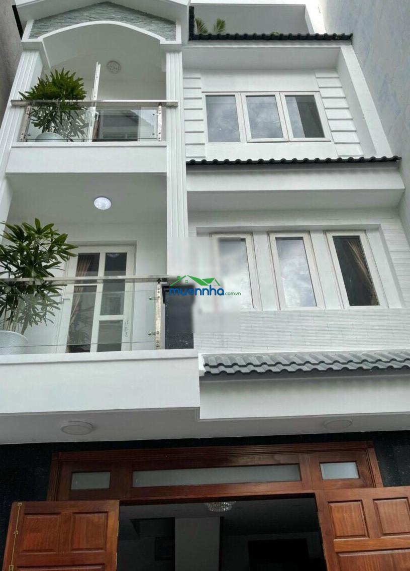 Cần bán gấp nhà mới hẻm 4m ngay vincom nguyễn xí, khu sang. dt: 4x13m. vuông vắn. xây 3 tầng mới - 2