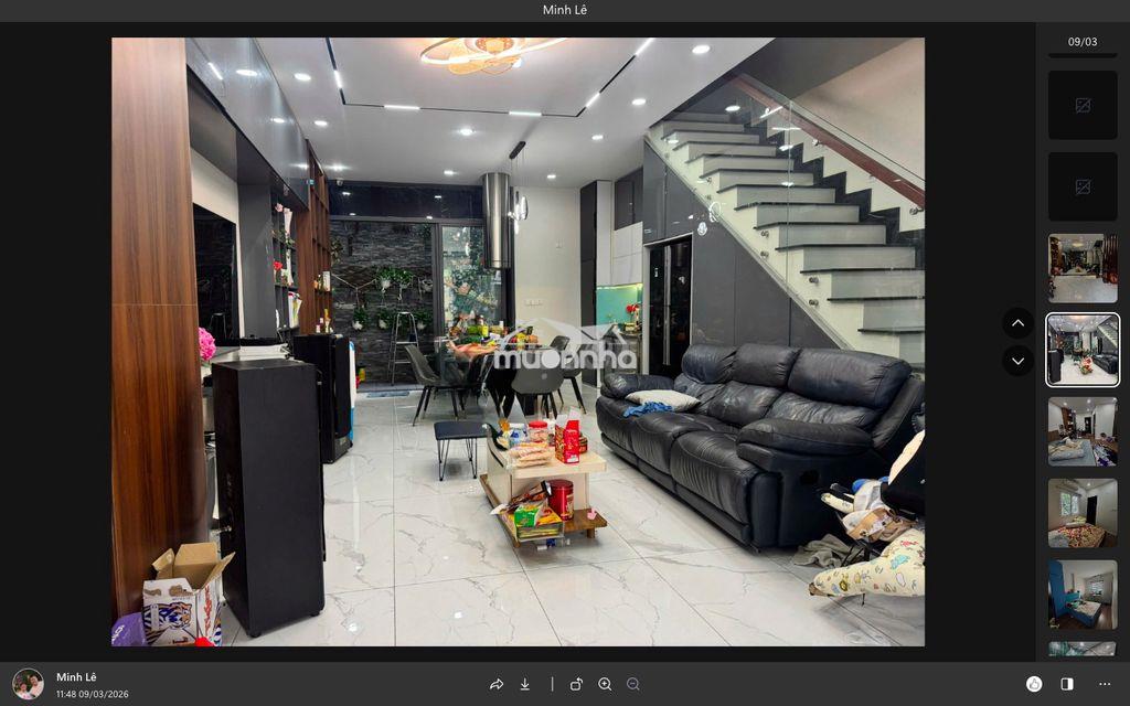 Nhà đẹp 4 tầng đặng thuỳ trâm- dt 5x15m. 4pn5wc. giá 13,5 tỷ tl - 2