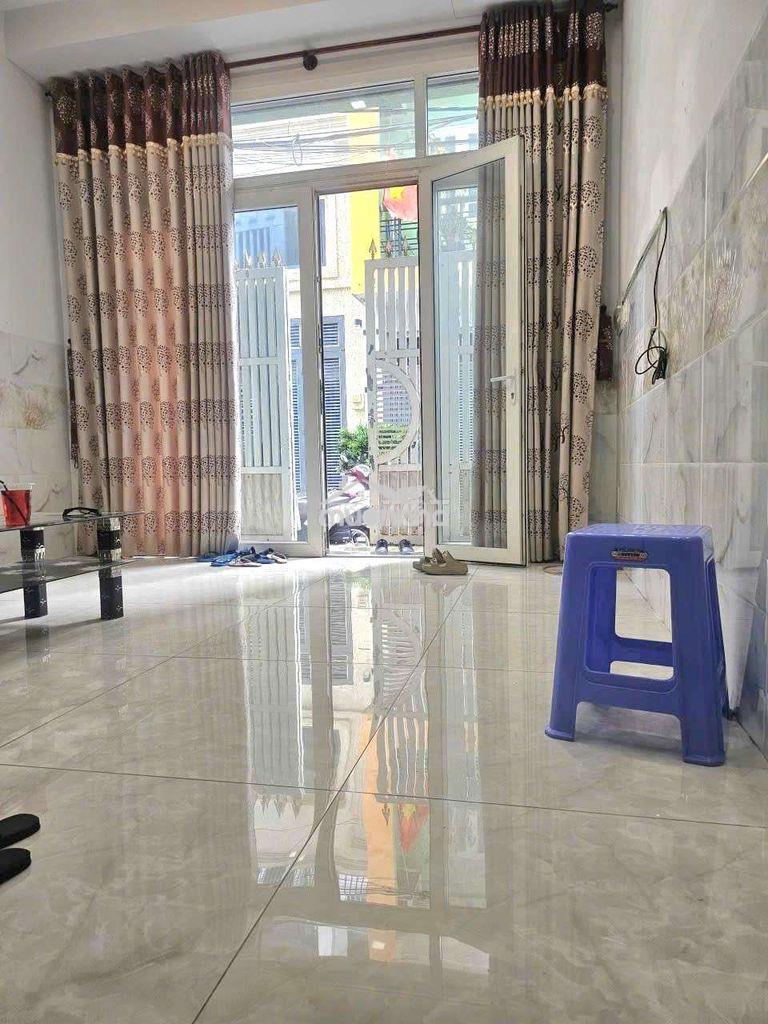 Có hh giới thiệu bán nhà hẻm xe hơi 5m , 4×14 , đúc 4 lầu - 3