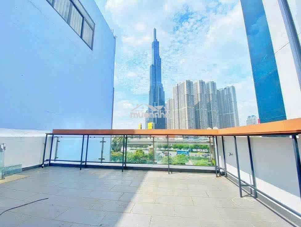 CHO THUÊ VP ĐIỆN BIÊN PHỦ 100M2 NGĂN SẴN PHÒNG BAN CÔNG VIEW LM81 - 4