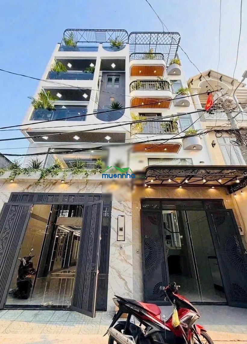 Bán nhà phố 5x15m. xây 4 tầng có thang máy. hẻm 7m đường trần thị cờ, phường thới an. q12 - 4