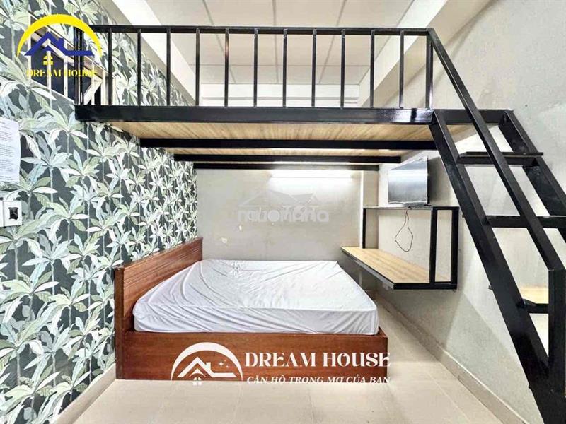 Duplex sẵn máy lạnh, tivi - toà thang máy - an ninh 24/7