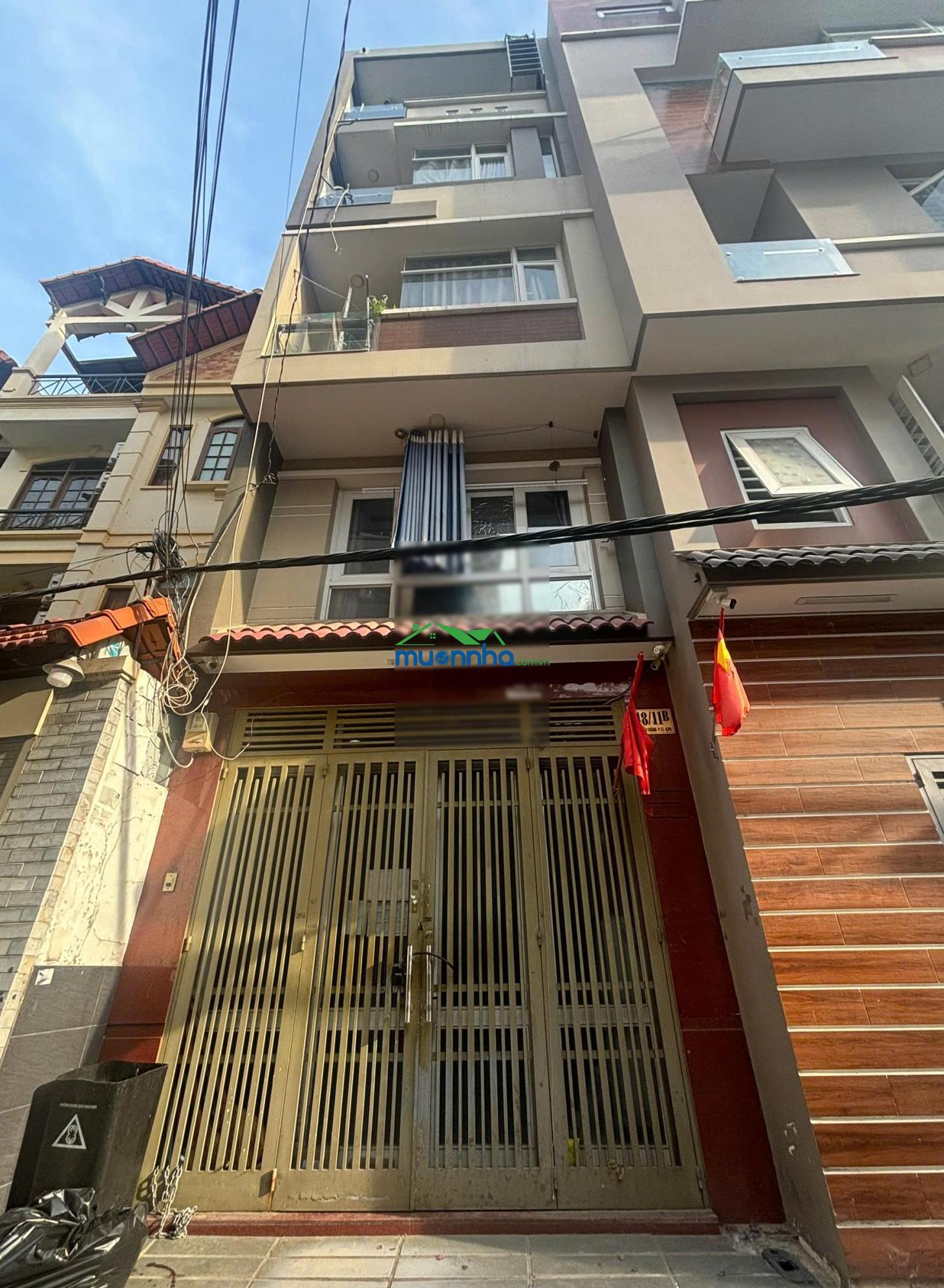 Khu sang - ít nhà bán! hxh 6m hồ biểu chánh, pn - 4x15m sẵn 5 tầng, chỉ 15,5 tỷ 0925 049 *** - 2