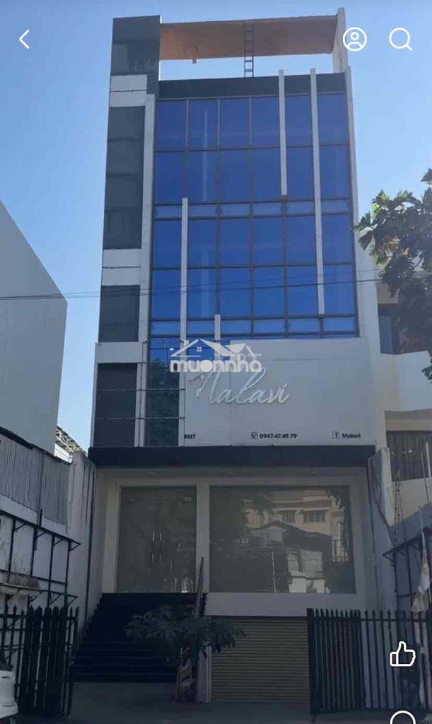 Cho thuê toà nhà 1 hầm 4 lầu mặt tiền giải phóng, tân thành, 7,5x13m