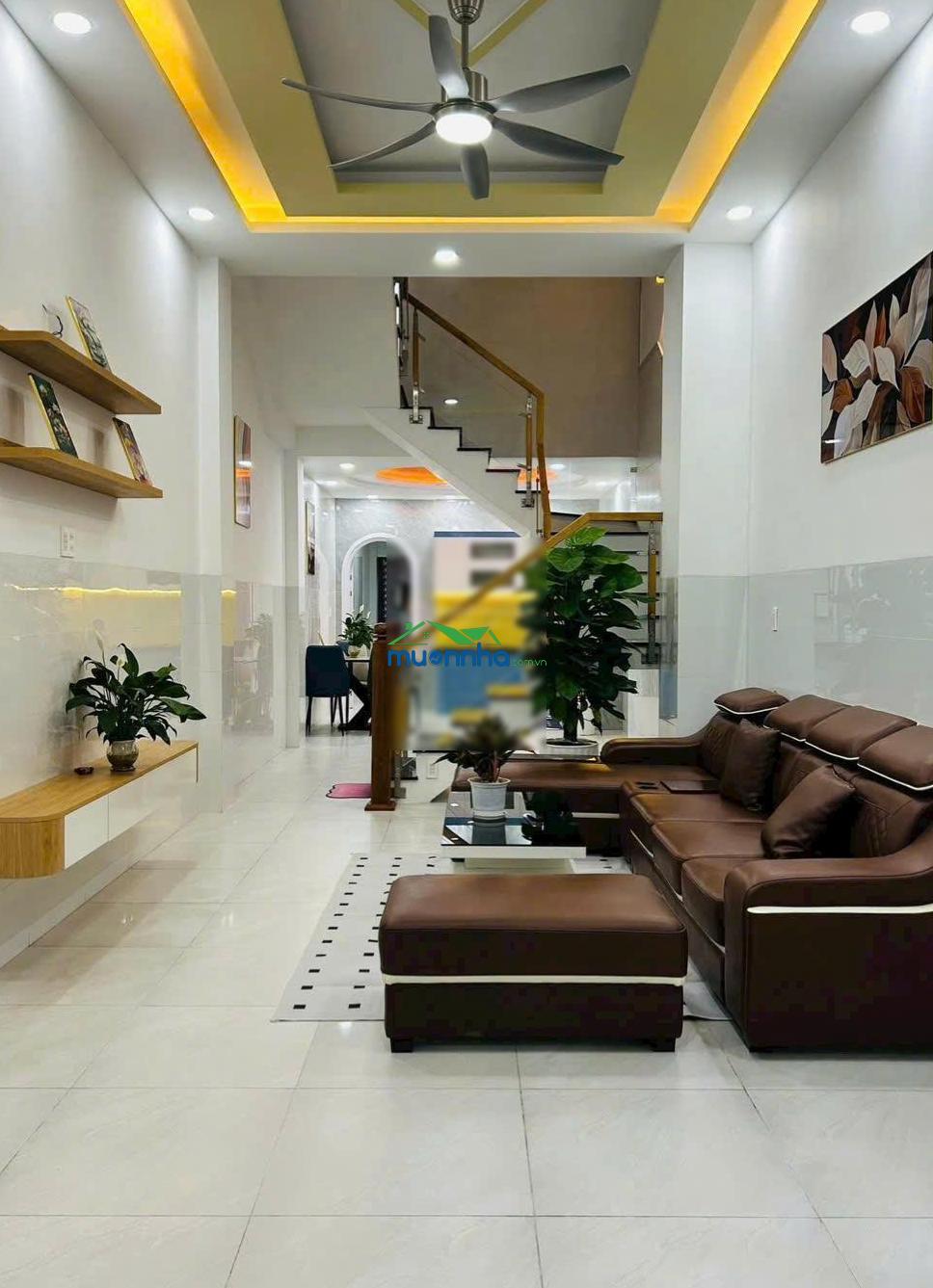 Bán nhà đẹp đườg số 3 gần kênh tham lương(3,6m*23m~ 83m2 giá 6,5tỷ tl) đúc 3 tấm hẻm 6m khu an ninh - 2