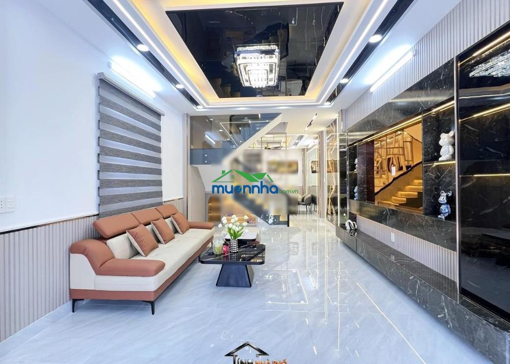 Shr xây mới kdc anh tuấn 4m x 16m-2 tầng chỉ 5tỷ75-xe hơi đậu đỗ-tặng full nội thất-huỳnh tấn phát - 3