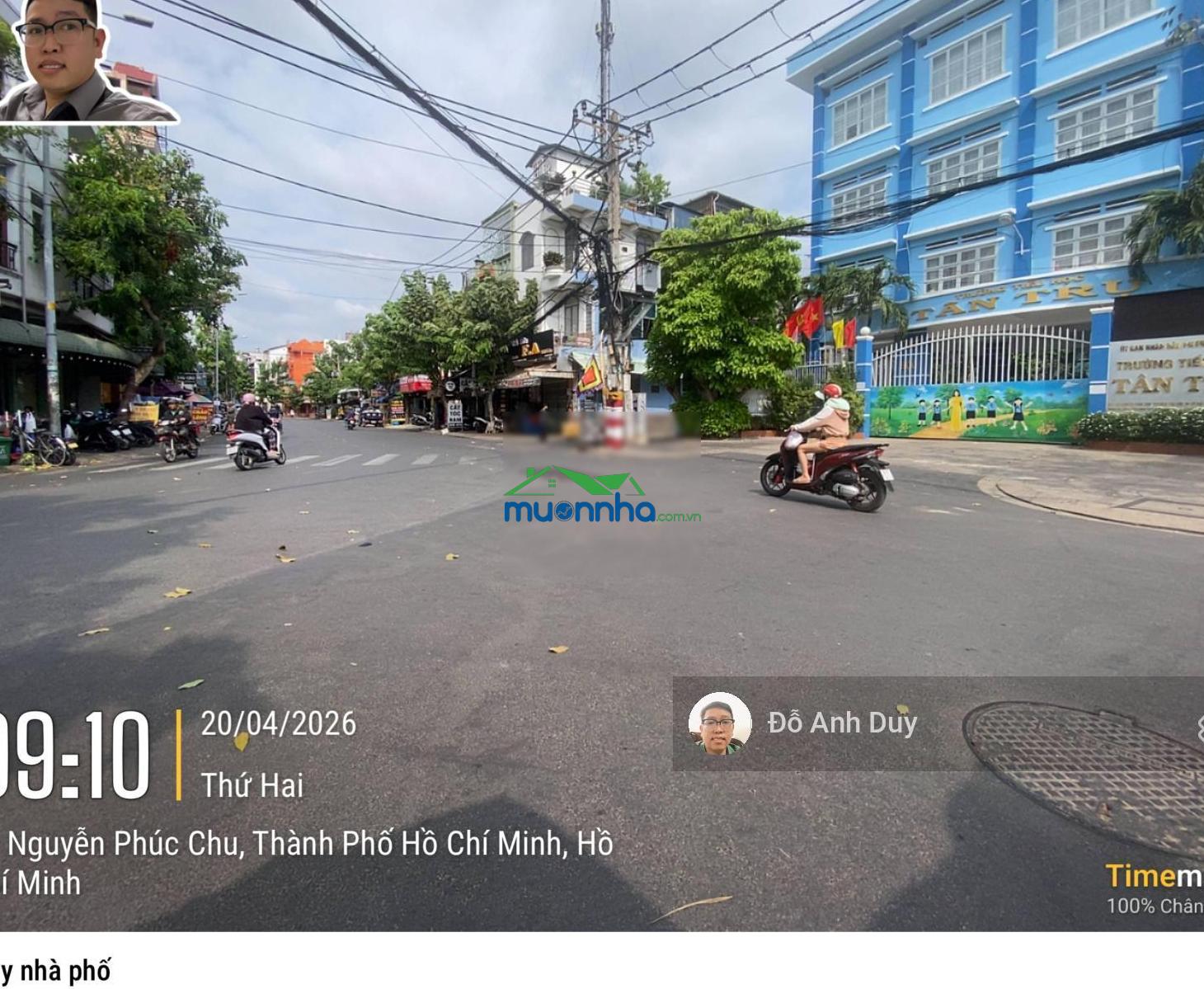 Ngay nguyễn phúc chu 80,7 m², 4 pn, 7 tỷ, hẻm 6 m