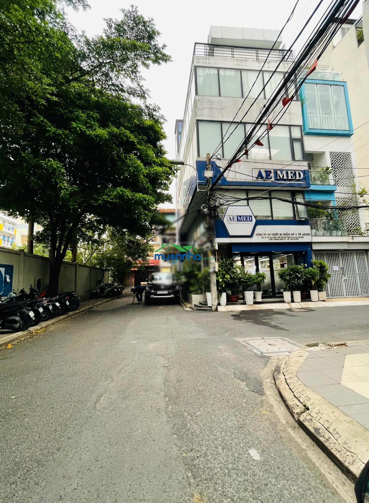 Bán nhà cư xá đồng tiến, đường thành thái quận 10, ô tô ngủ trong nhà, 78m2, 4 tầng, ngang 4 - 3