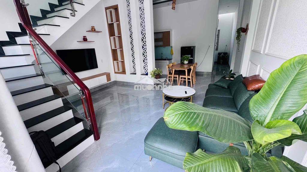 Nhà chánh mỹ tdm trệt lầu gần chợ bd 4tr5 - 4