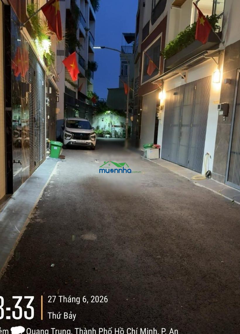 Hxh 1 sẹc vào nhà-khu phân lô đồng bộ-ko qh-ko giới-47m²-5 tầng-quang trung p8 gv-chỉ 7,65 tỷ tl - 2