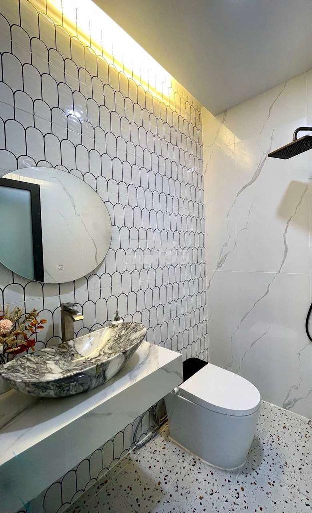 Hẻm xe hơi phú thọ hòa công nhận 55m2 ngang 4,5m nở hậu trệt 1 lầu - 2