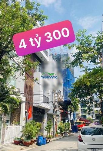 4.3tỷ - mt đường 14m, vỉa hè 1.5m - 5 tầng - 4 pn - sơn lại nhẹ cho thuê 15tr/th