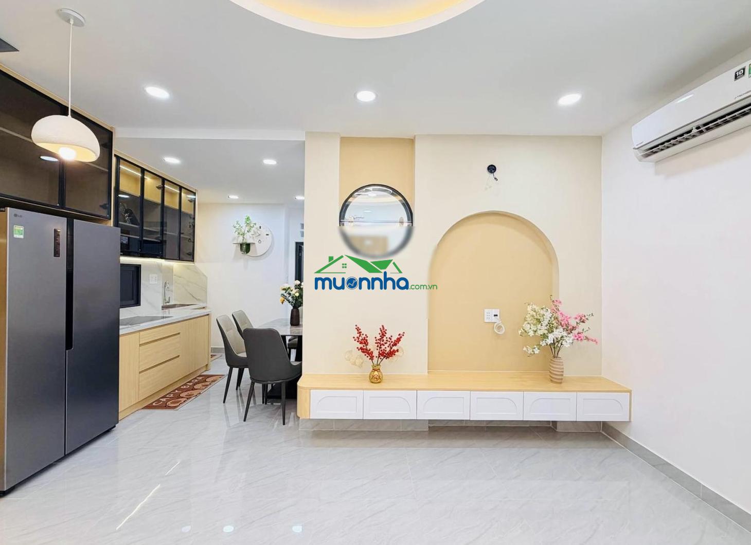 Hạ 300tr - phan văn trị - emart - phạm văn đồng - 2 tầng (3pn) 9x7m - full nội thất - chỉ 6.45 tỷ - 3