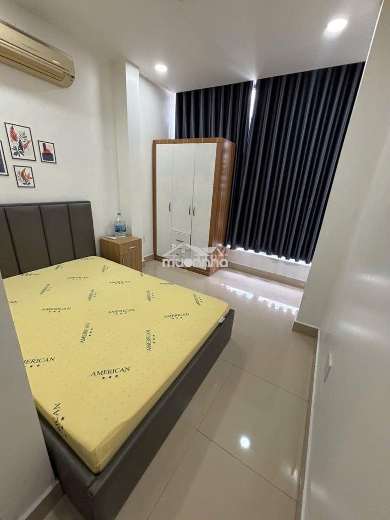 Phòng trọ đủ nội thất 15m2 hà tôn quyền ngay phố ẩm thực