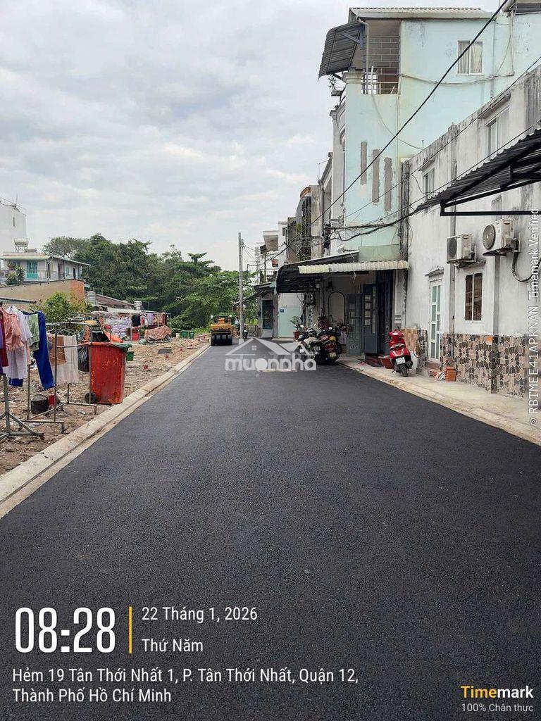 Đất tân thới nhất 1 ngay trường nguyễn thị định dt 4x17 giá 4.3 tỷ