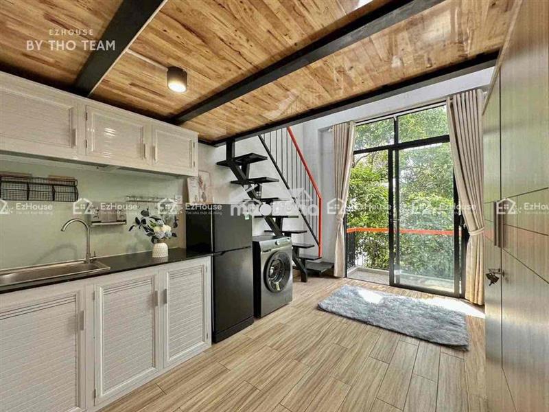 Căn hộ duplex ban công view cây xanh ngay ngô bệ - đối diện etown