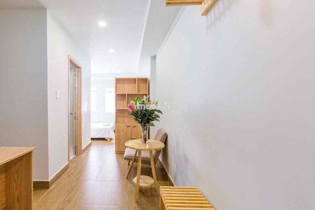 Cho thuê căn hộ studio tách bếp cửa sổ trời full nt gần cầu ba son q1 - 2