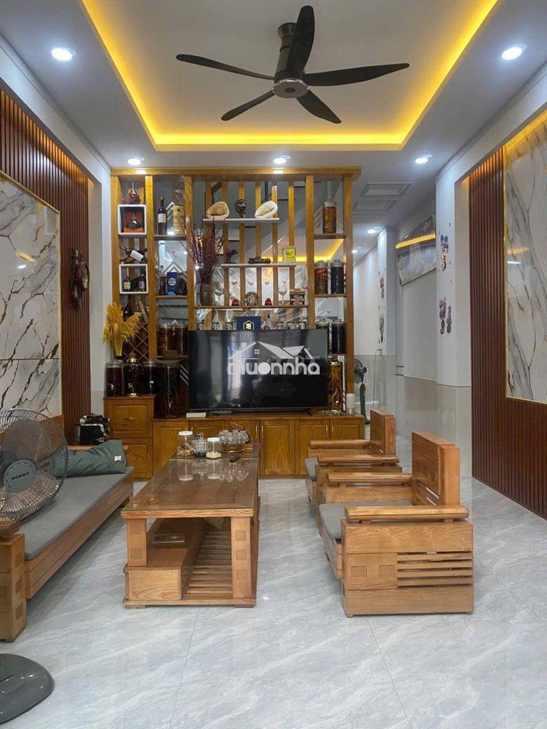 Bán nhà đường oto thông dt82m 1 trệt 2 lầu gần chợ dĩ an - 4