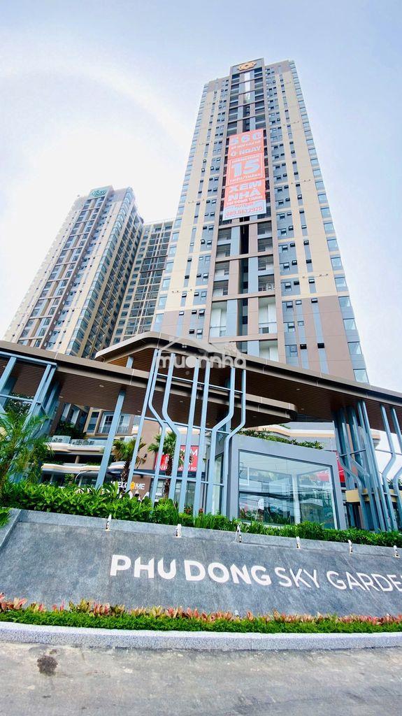Cho thuê phú đông sky garden 2pn có nt 8tr - 3