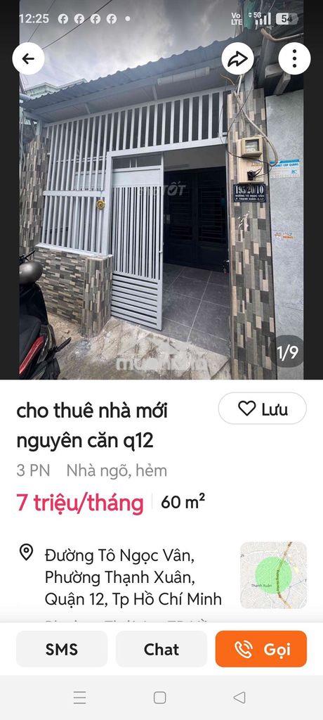 Nhà mới đẹp gần miếu bà chúa xứ 