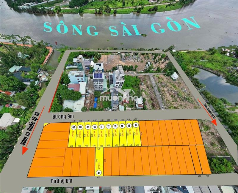 Bán nhà mới view sông sài gòn- đường xe tải thông, có công viên mát mẻ