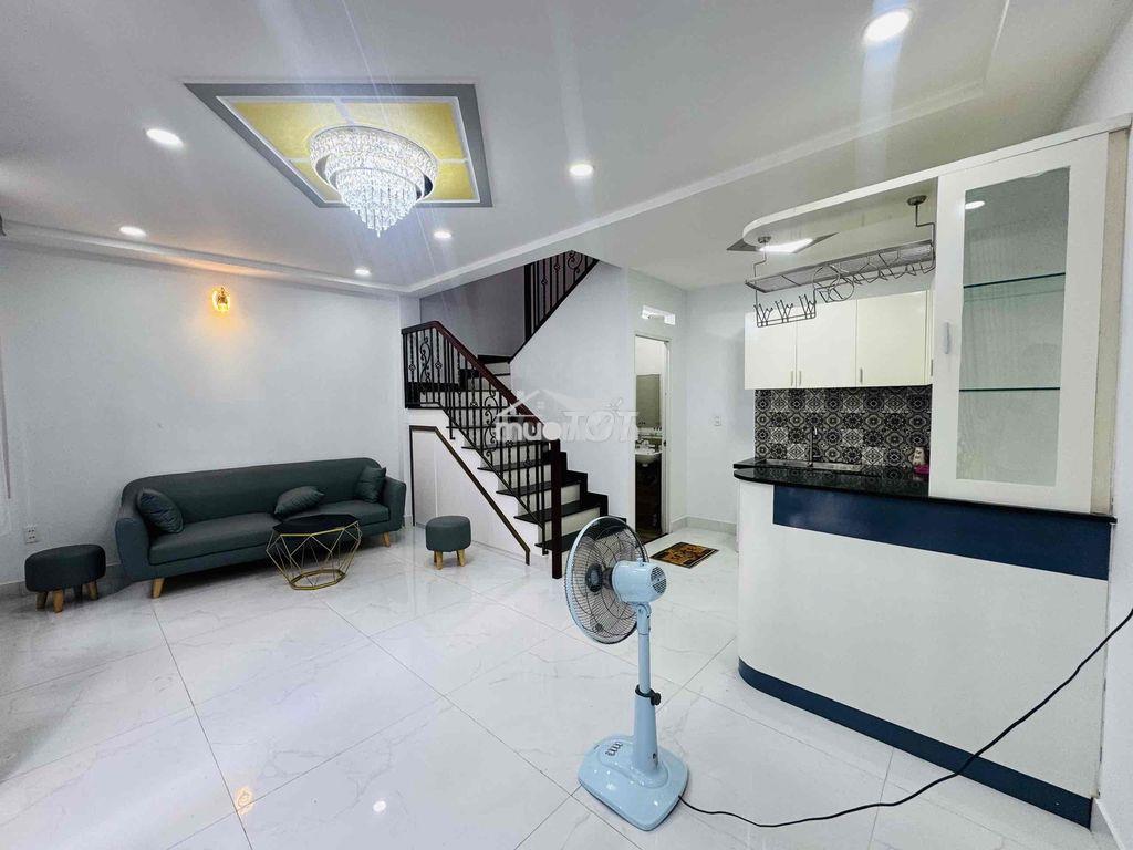Giảm 500tr - nhà đẹp ở ngay  - dtsd 105m2 (ngang 6m) hẻm 3m thông - 3