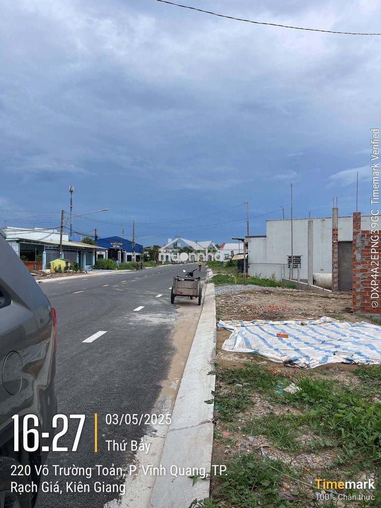 Bán đất mặt tiền võ trường toản, p. vĩnh quang, rạch giá, kiên giang  - 2